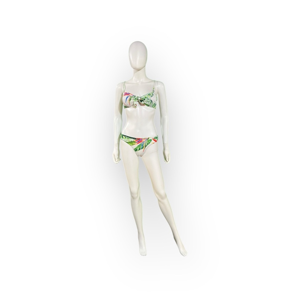 TiniBikini Tropical Print Bikini Set, Medium